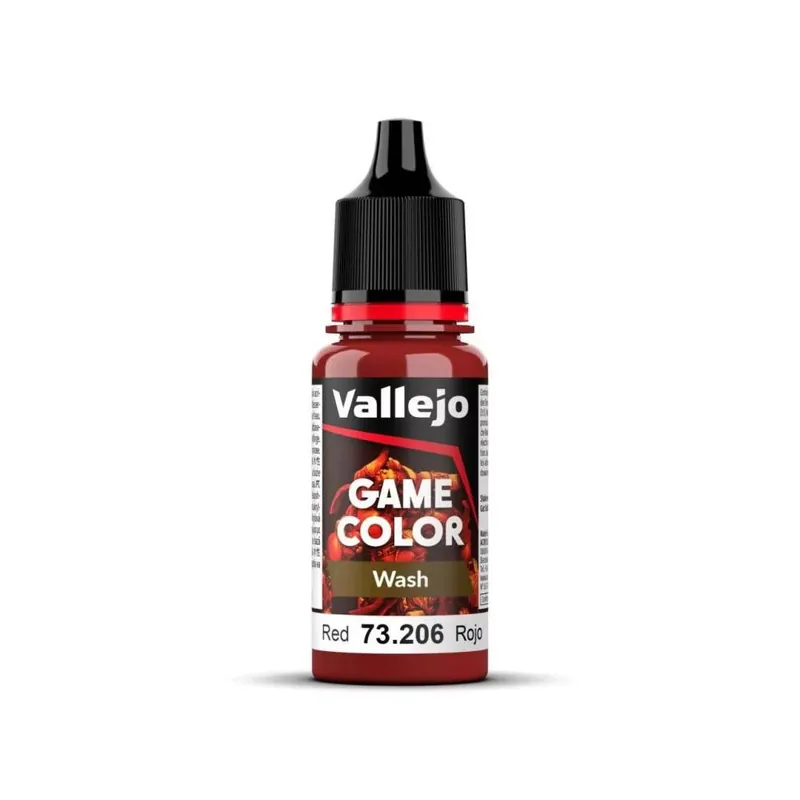 Végkiárusítás Game Color - Red Wash 18 ml