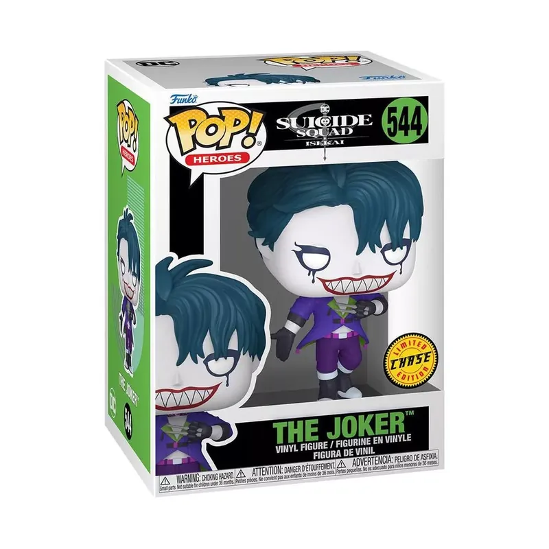 Funko POP! Animation DC Suicide Squad Isekai - Joker chase figura Nézd meg most