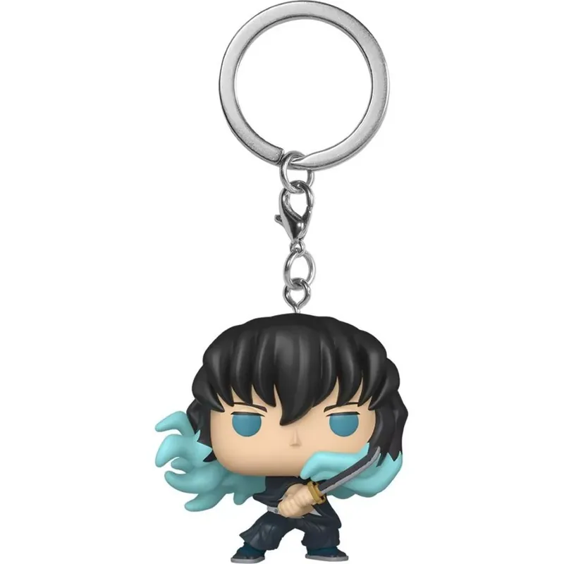 Szezonális akció Funko POP! Keychain Demon Slayer - Muichiro (Attack) kulcstartó
