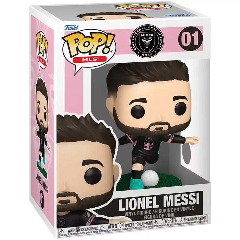 Rendeld meg most Funko POP! MLS Inter Miami Lionel Messi(away) figura