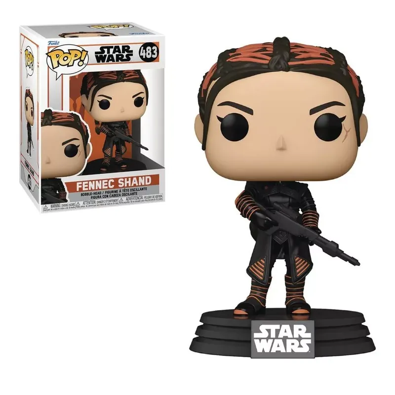Biztonságos fizetés Funko POP! Star Wars The Mandalorian - Fennec Shand figura 483