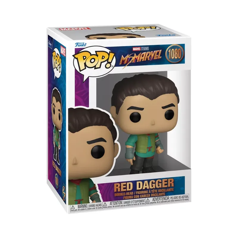 Végkiárusítás Funko POP! Marvel Ms. Marvel - Red Dagger figura 1080