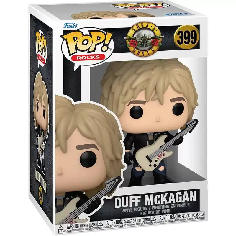 Funko POP! Rocks Guns N‘ Roses - Duff McKagan figura 399 Alacsony ár