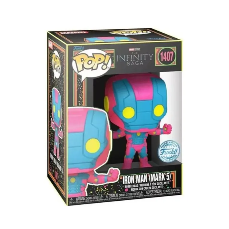 Biztonságos vásárlás Funko POP! Marvel Iron Man (Blacklight) figura 1407