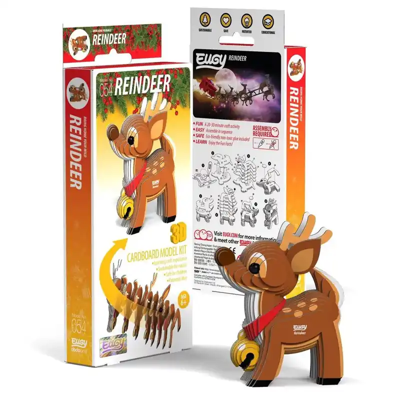 EUGY Rénszarvas 3D puzzle Gyors kiszállítás