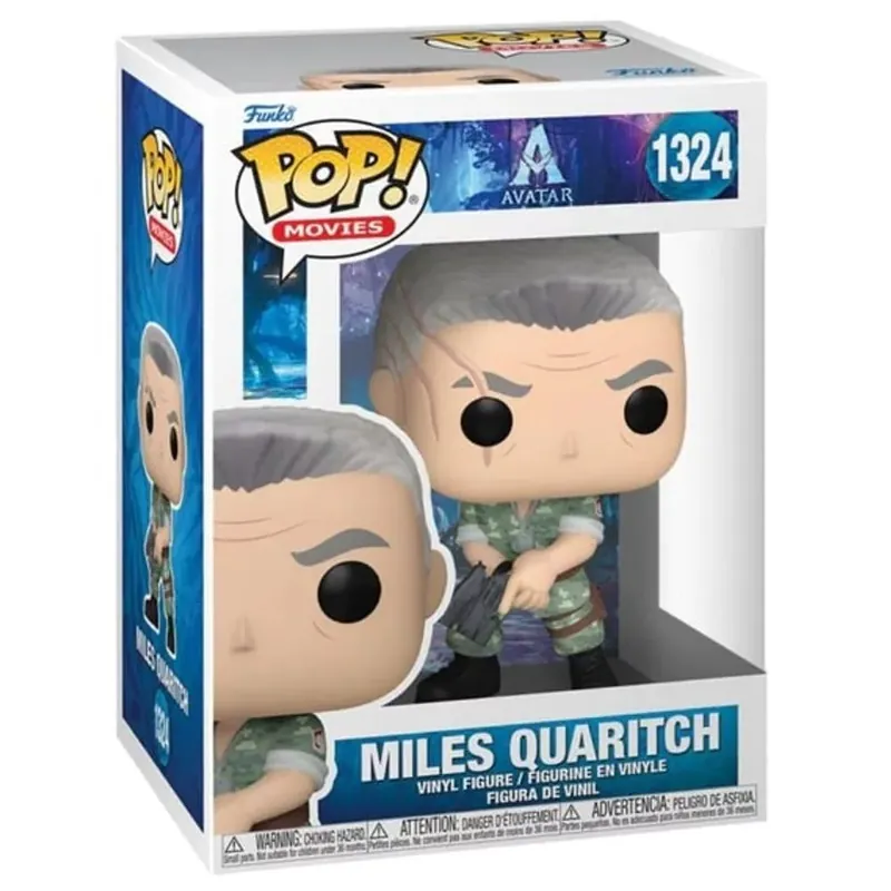 Funko POP! Movies Avatar - Miles Quaritch figura 1324 Legnépszerűbb