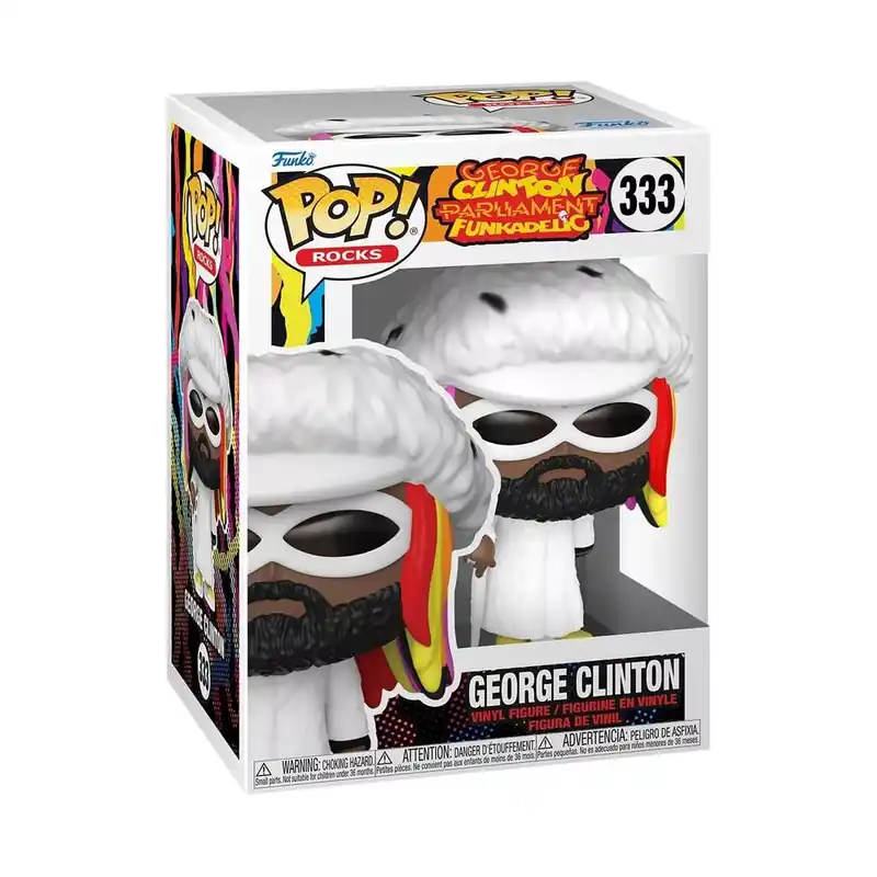 Funko POP! Rocks George Clinton S1 figura 333 Kedvezményes ár