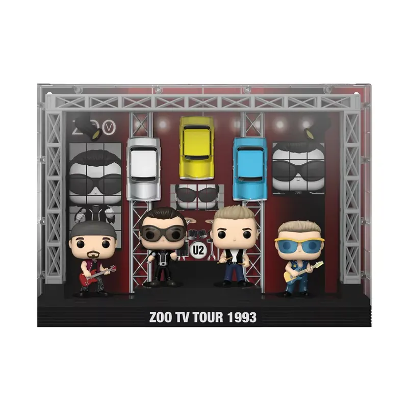 Végkiárusítás Funko Pop! Moment Deluxe U2‘s Zoo TV Tour (1993) figura