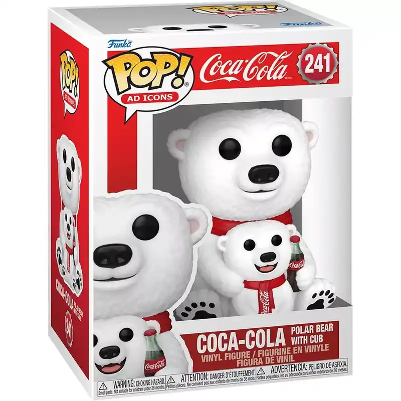 Gyors kiszállítás Funko POP! Ad Icons Coca-Cola - Polar Bear & Cub figura 241