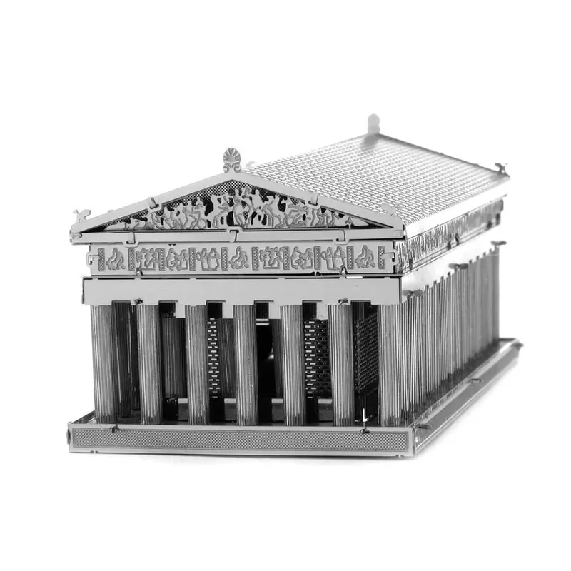 Árcsökkenés Metal Earth Parthenon - lézervágott acél makettező szett