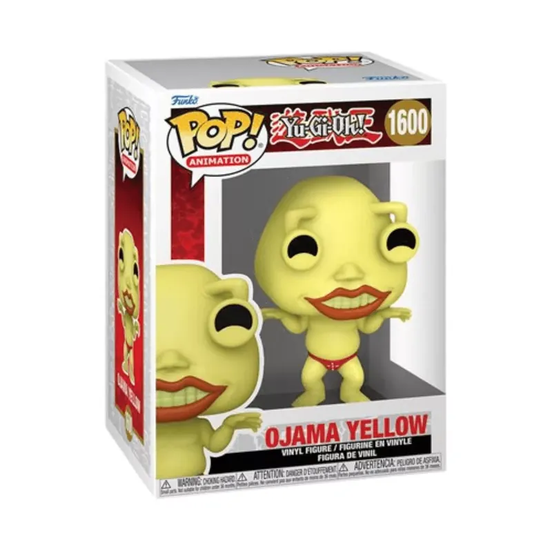 Funko POP! Animation Yu-Gi-Oh! - Ojama Yellow figura 1600 Korlátozott ajánlat