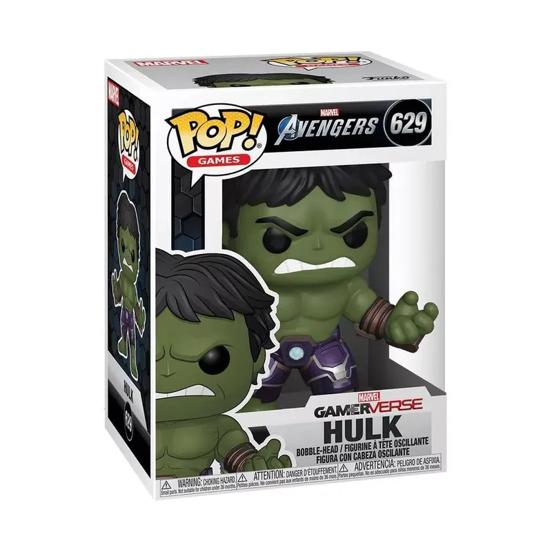 Funko POP! Marvel Avangers Game - Hulk (Stark Tech Suit) figura 629 Prémium