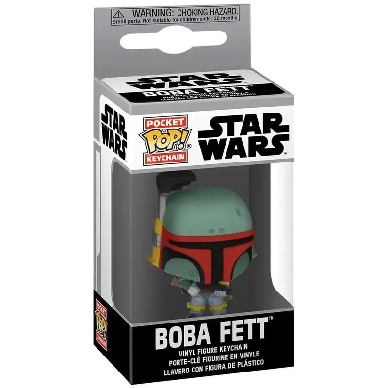 Funko POP! Star Wars - Boba Fett kulcstartó Csak ma