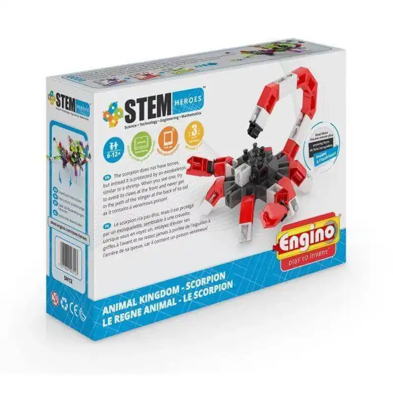 Engino Stem Heroes, Állatvilág Skorpió építőjáték Kiárusítás