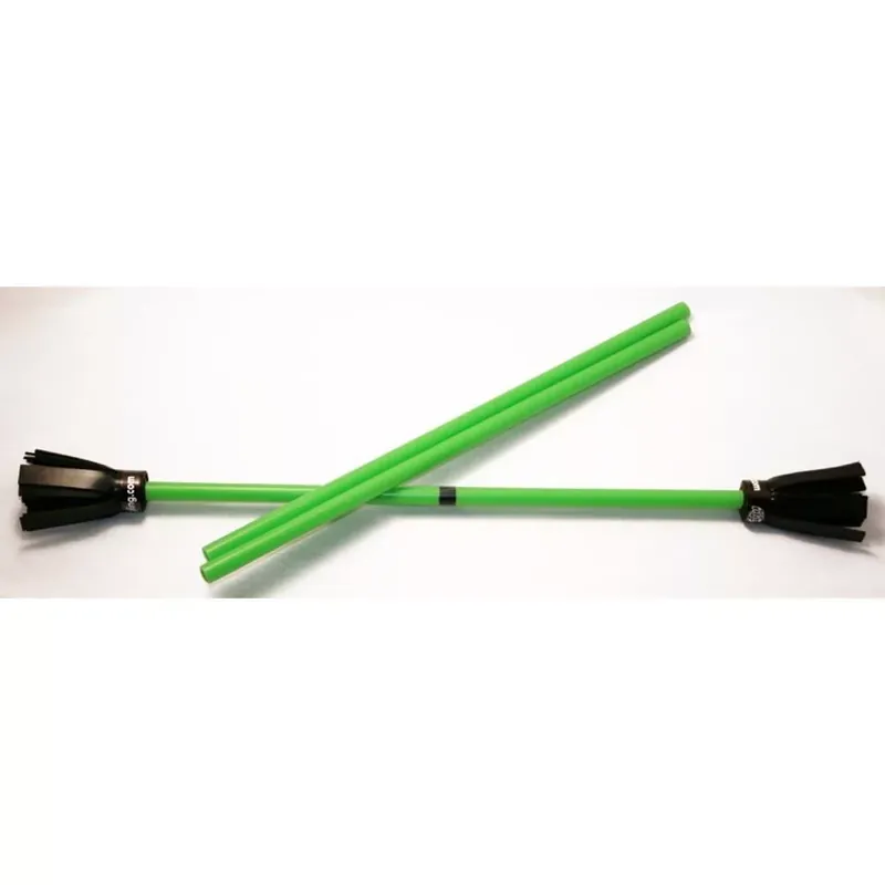 Újdonság Play Tulip ördögbot szett szilikon borítással, 63 cm, 205 g, zöld