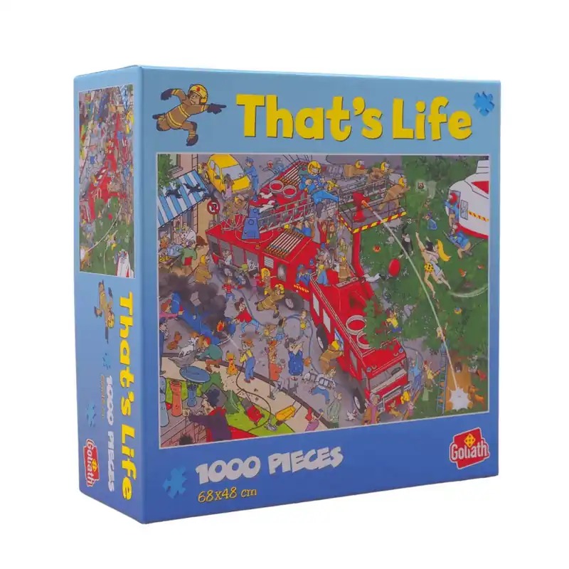 That‘s life puzzle, 1000 db-os - Tűzoltóság Outlet