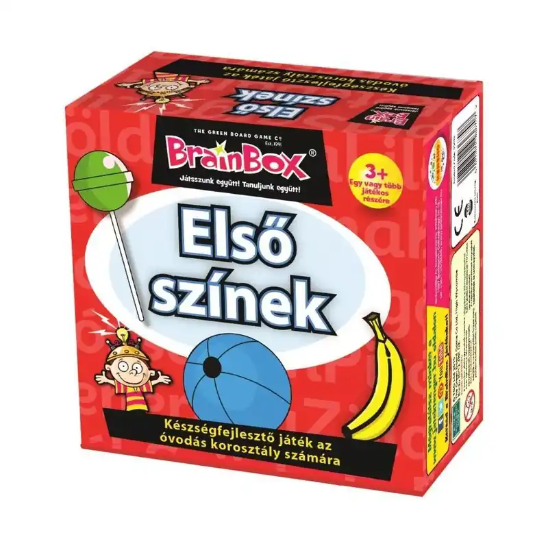 Brainbox Első színek társasjáték Korlátozott ajánlat