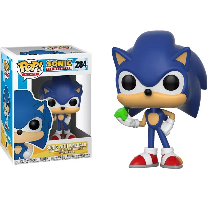 Ne maradj le Funko POP! Games Sonic - Sonic w/ Emerald figura