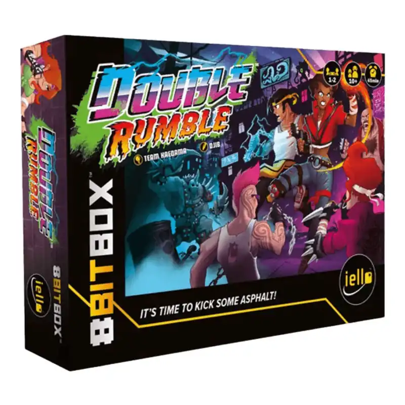 8Bit Box Double Rumble társasjáték, angol nyelvű Szezonális akció