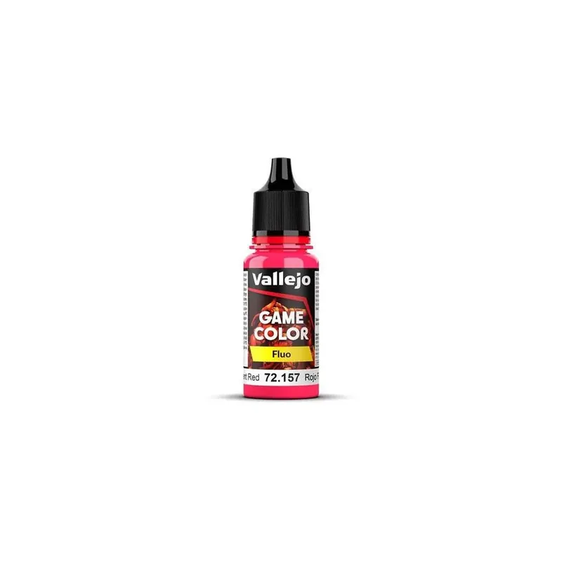 Outlet Game Color - Fluorescent Red 18 ml