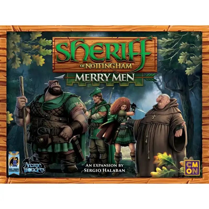 Különleges ajánlat Sheriff of Nottingham társasjáték Merry Men kiegészítő, angol nyelvű