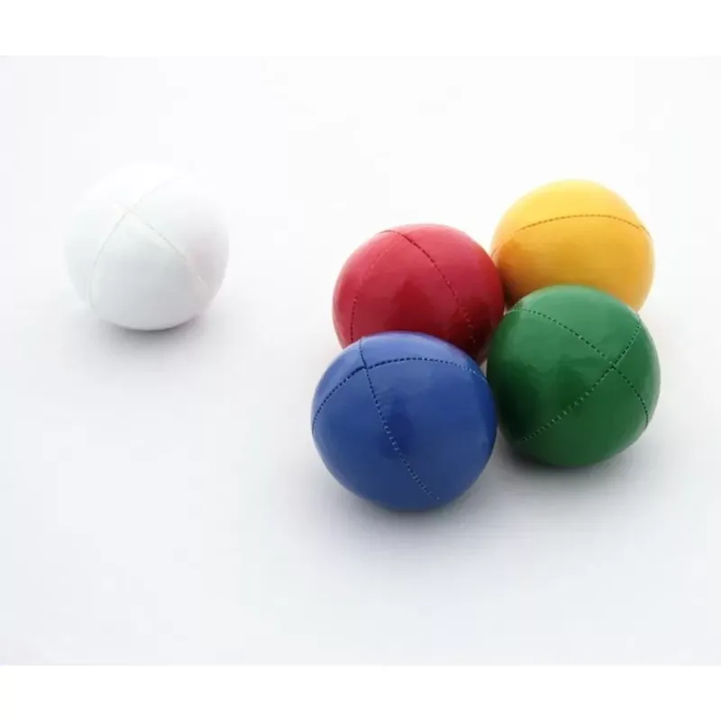 Play Unicolor fehér bőr zsonglőrlabda 65mm, 120gr Outlet