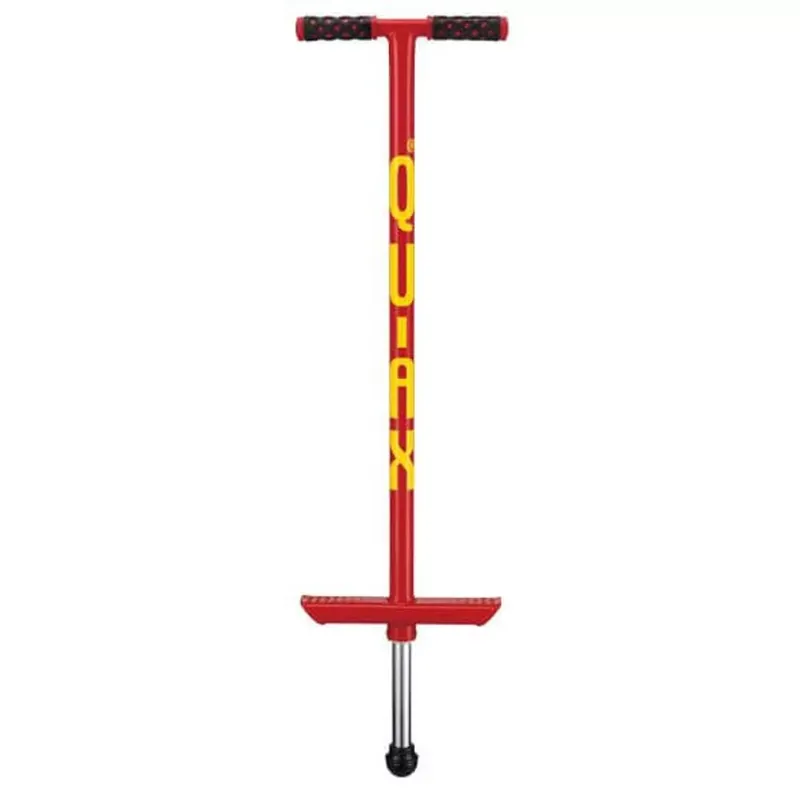 Biztonságos vásárlás QU-AX Pogo-Stick ugráló bot, 30kg, 100cm piros
