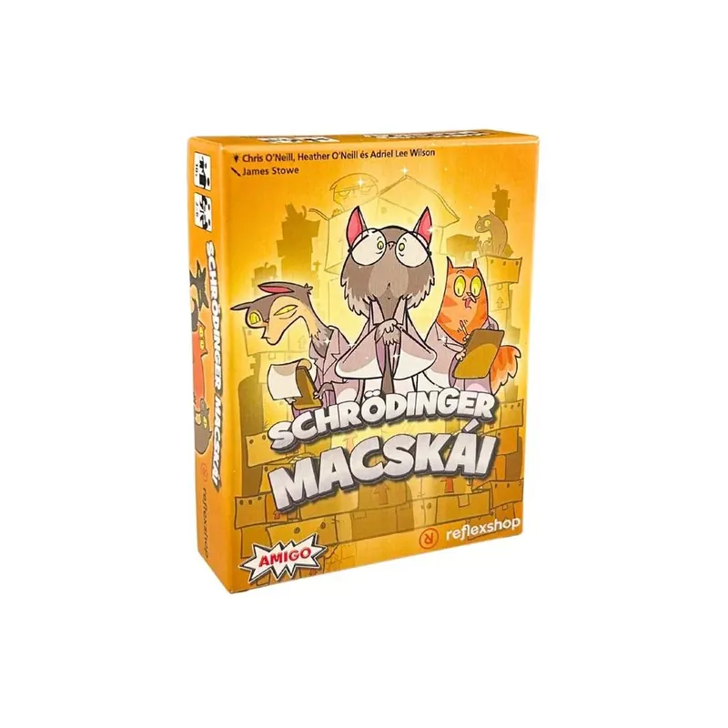 Akciós ár Schrödinger macskái társasjáték