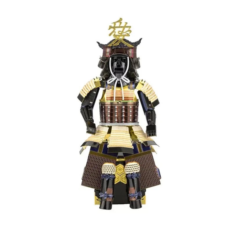 Biztonságos fizetés Metal Earth Samurai páncél (Naoe Kanetsugu) - lézervágott acél makettező szett
