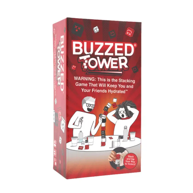 Buzzed Tower társasjáték, angol nyelvű Expressz szállítás