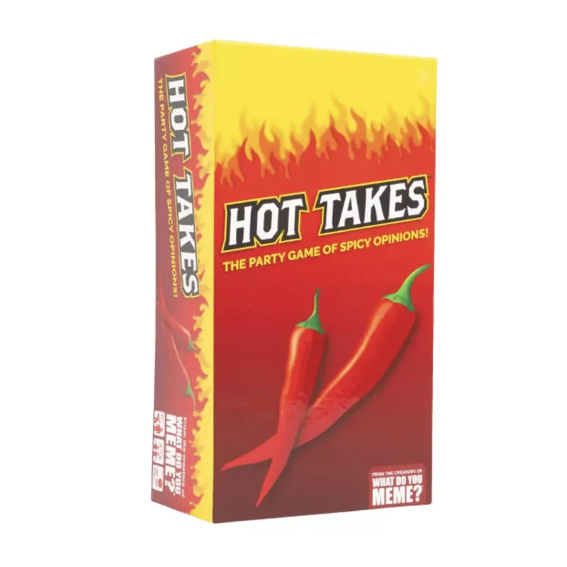 Hot Takes társasjáték, angol nyelvű Legnépszerűbb