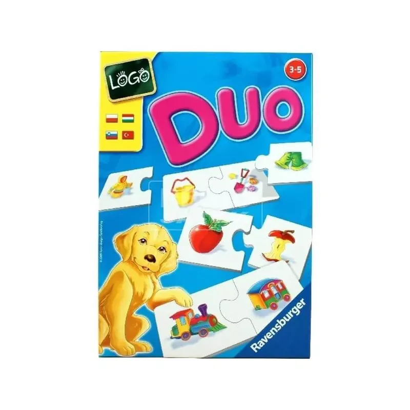 Ravensburger Logo Duo párkereső társasjáték Azonnali szállítás