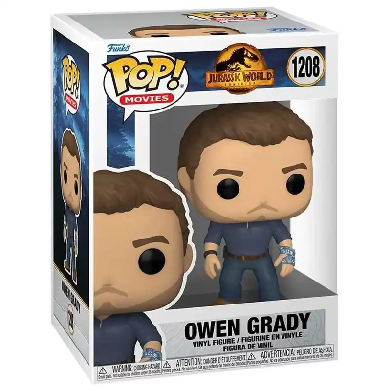 Funko POP! Movies Jurassic World 3 - Owen Grady figura 1208 Ne maradj le