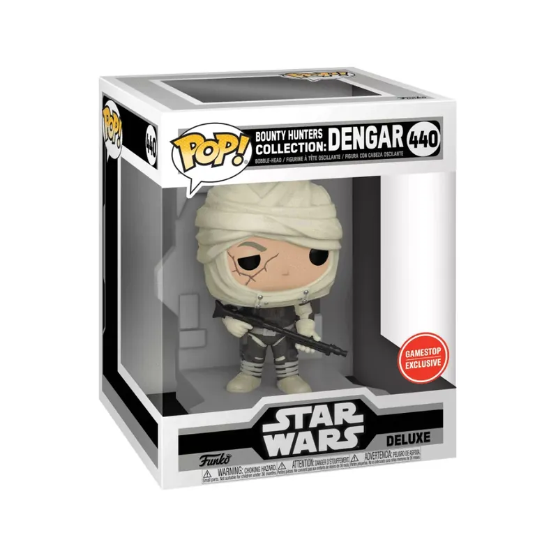 Funko POP! Deluxe Star Wars Bounty Hunter - Dengar figura 440 Biztonságos fizetés
