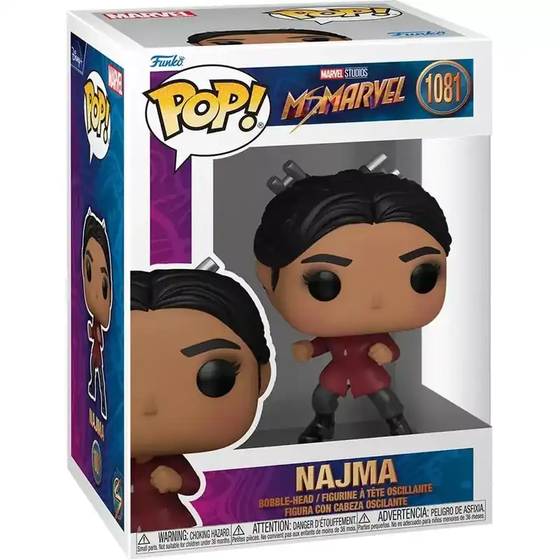 Akciós ár Funko POP! Marvel Ms. Marvel - Najma figura 1081