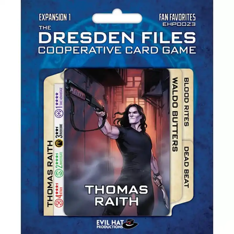 Dresden Files kártyajáték Fan Favorites kiegészítő, angol nyelvű Szezonális akció