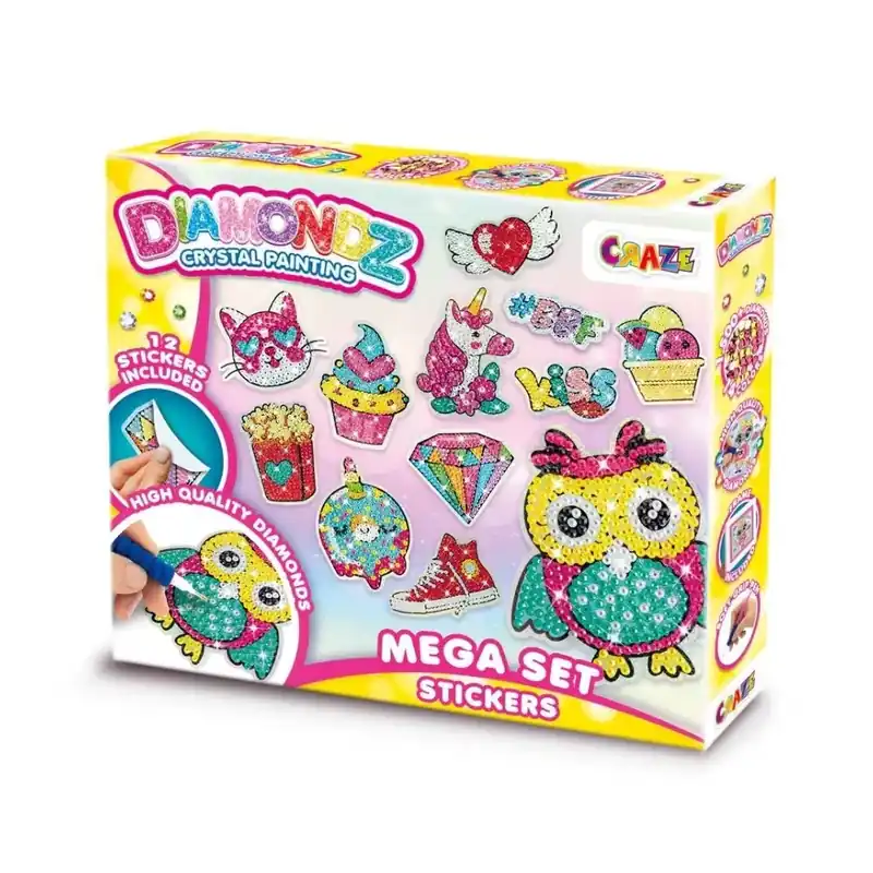 Bestseller Craze DIAMONDZ - Mega matricaszett