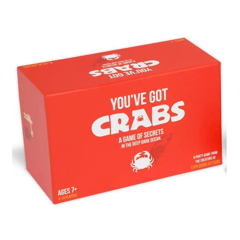 Bestseller You‘ve got Crabs társasjáték, angol nyelvű