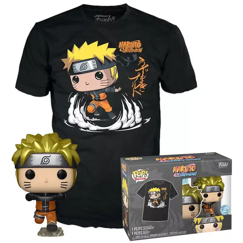 Funko Pocket Pop! & Tee Naruto - Naruto run figura és póló (L) Rendeld meg most