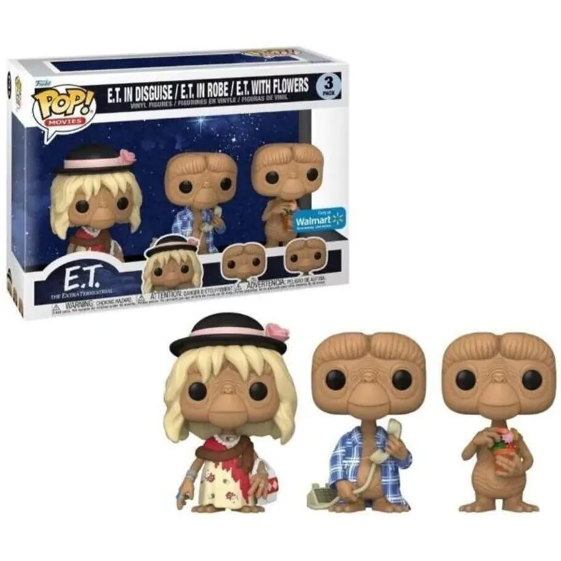 Alacsony ár Funko POP! 3 pack Movies E.T. figura