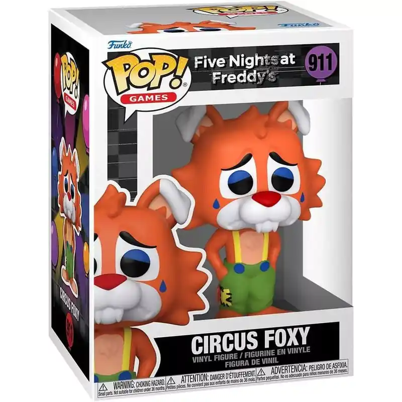 Funko POP! Games Five Nights at Freddy‘s - Circus Foxy figura 911 Szuper ajánlat