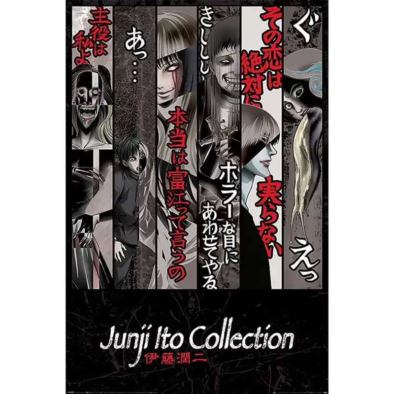 Junji Ito (FACES OF HORROR) maxi poszter Vedd meg most