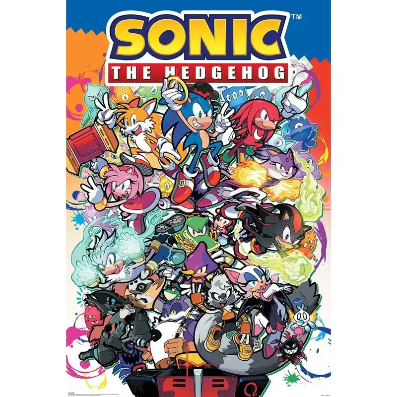 Exkluzív ajánlat Sonic the Hedgehog (SONIC COMIC CHARACTERS) maxi poszter