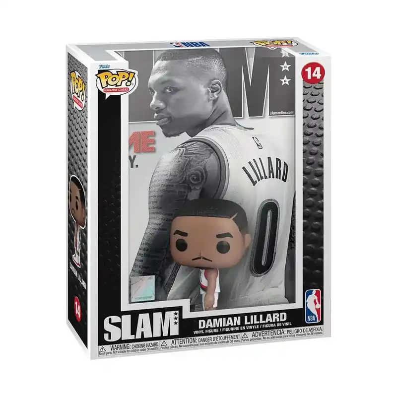 Vedd meg online Funko POP! NBA Cover SLAM - Damian Lillard figura