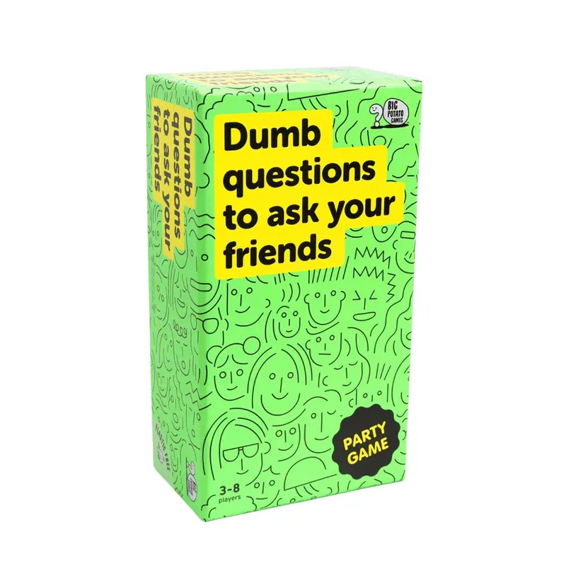 Csak ma Dumb Questions To Ask Your friends társasjáték, angol nyelvű