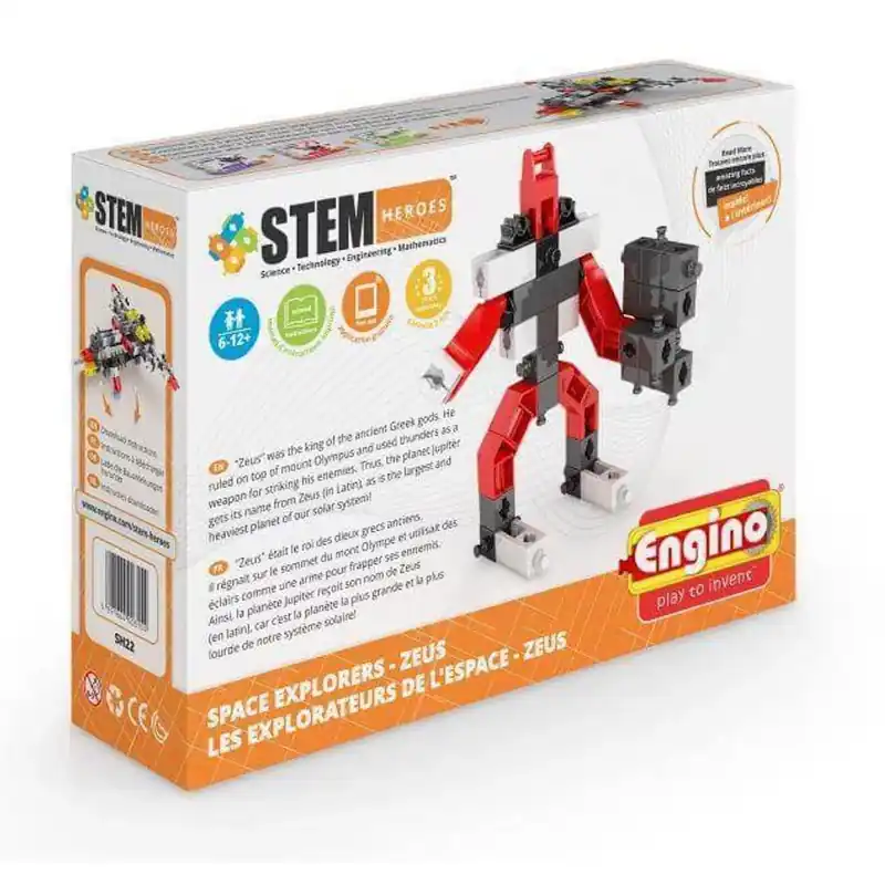 Outlet Engino Stem Heroes, Űrkutatás Zeus építőjáték