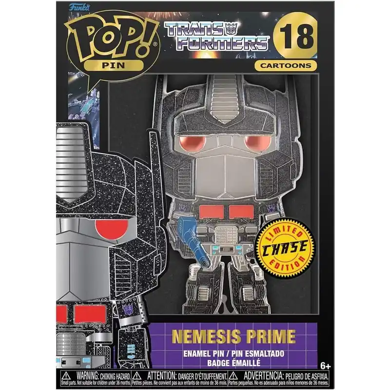 Exkluzív ajánlat Funko Pop! Cartoons Transformers - Optimus Prime 18 kitűző chase