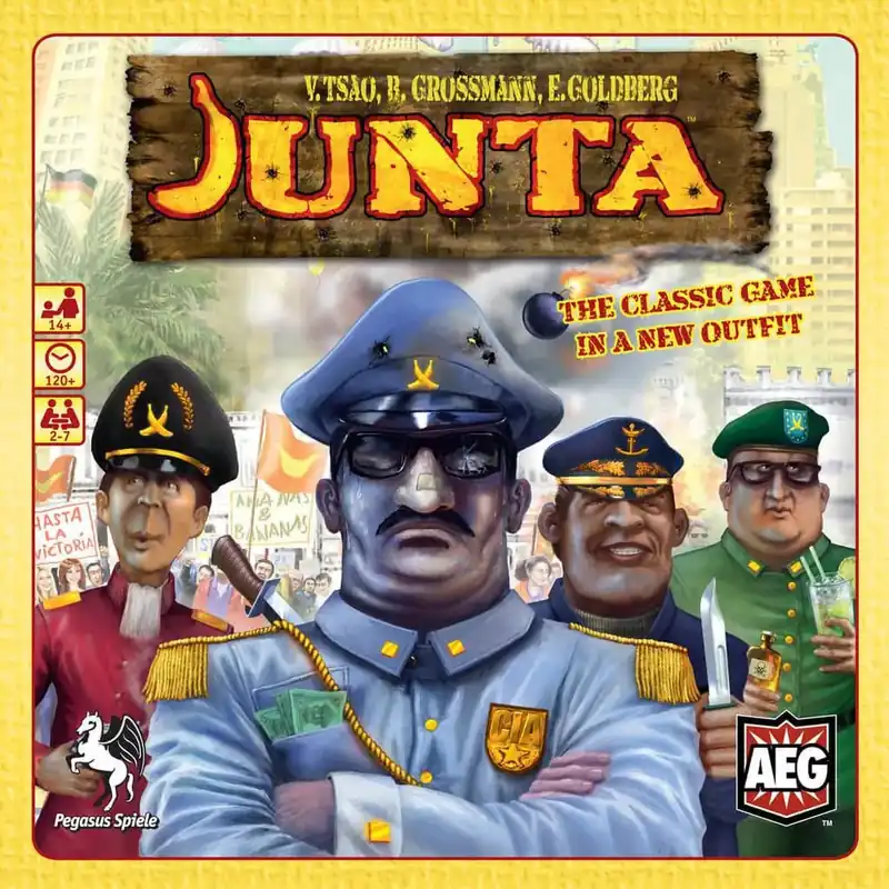 Bestseller Junta társasjáték, angol nyelvű
