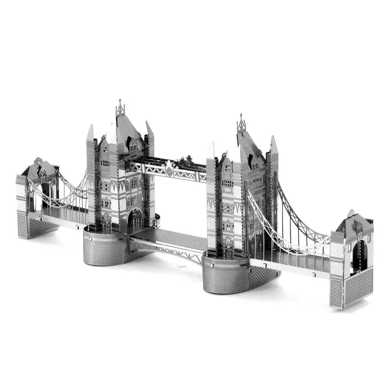 Metal Earth London Tower Bridge - lézervágott acél makettező szett Expressz szállítás