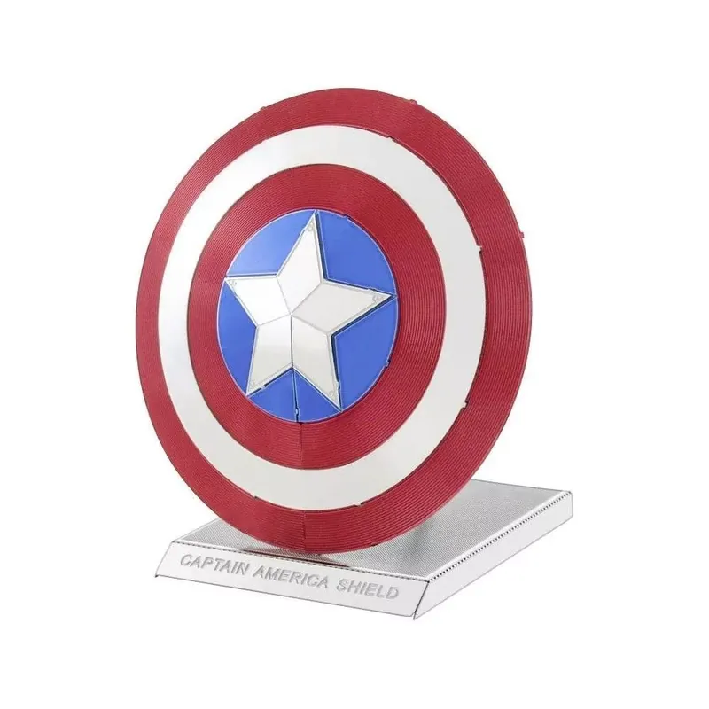 Metal Earth Demo Captain‘s America pajzs - lézervágott acél makettező szett Legnépszerűbb